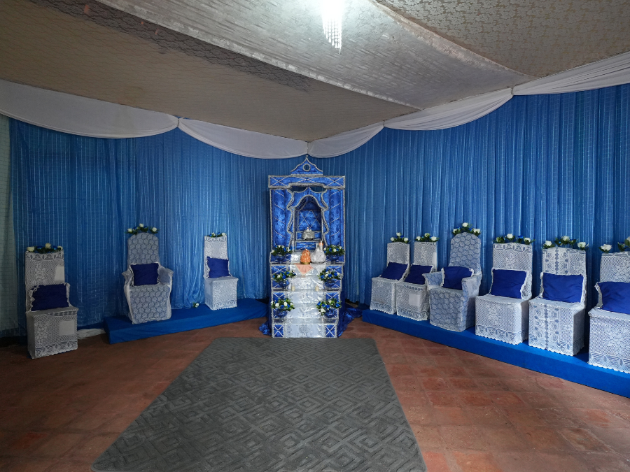 Sala que ocorre a manifestação principal da festa do Divino