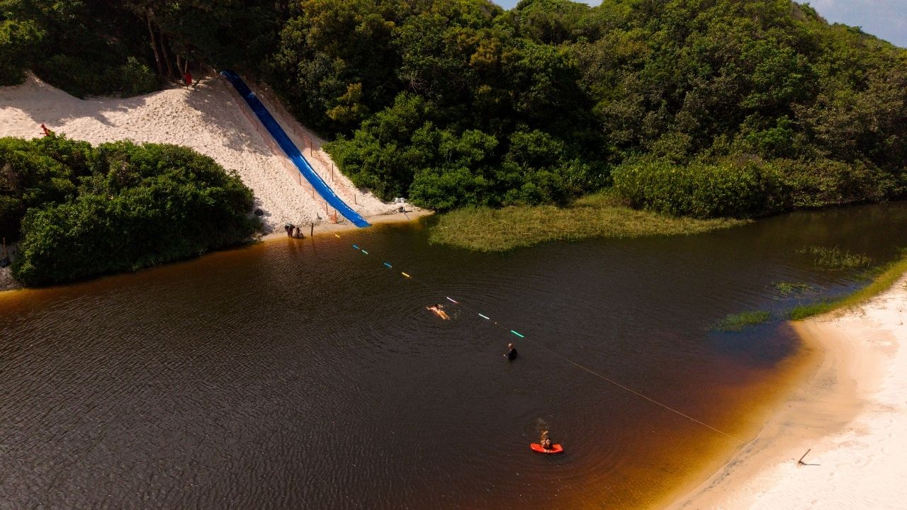 Lago da Coca-Cola em Salinópolis