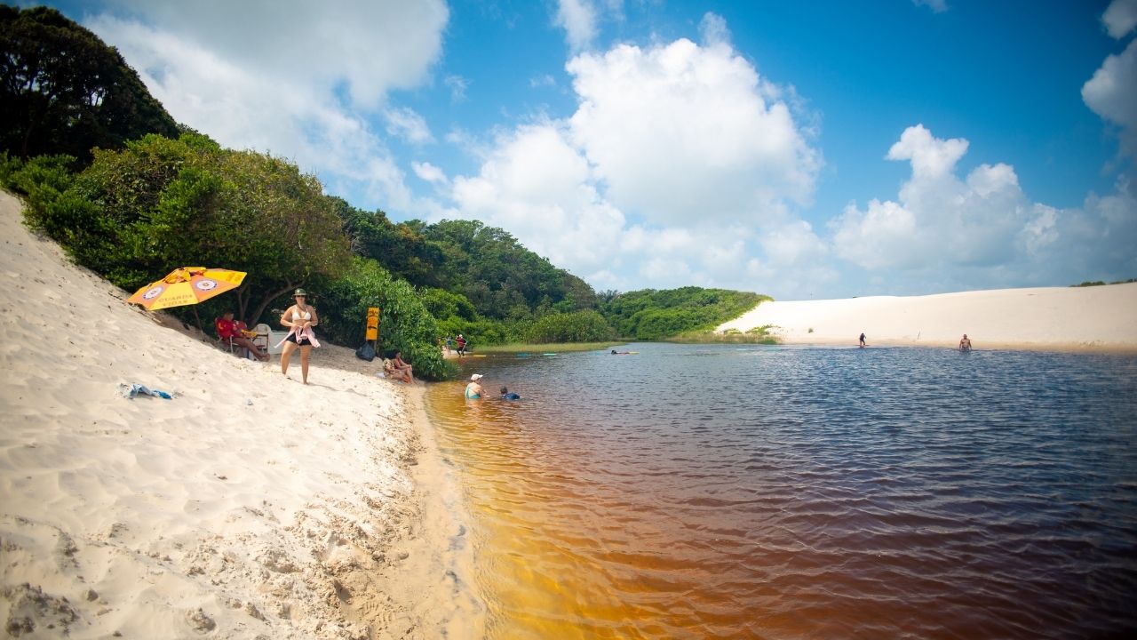 Lago da Coca-Cola em Salinópolis
