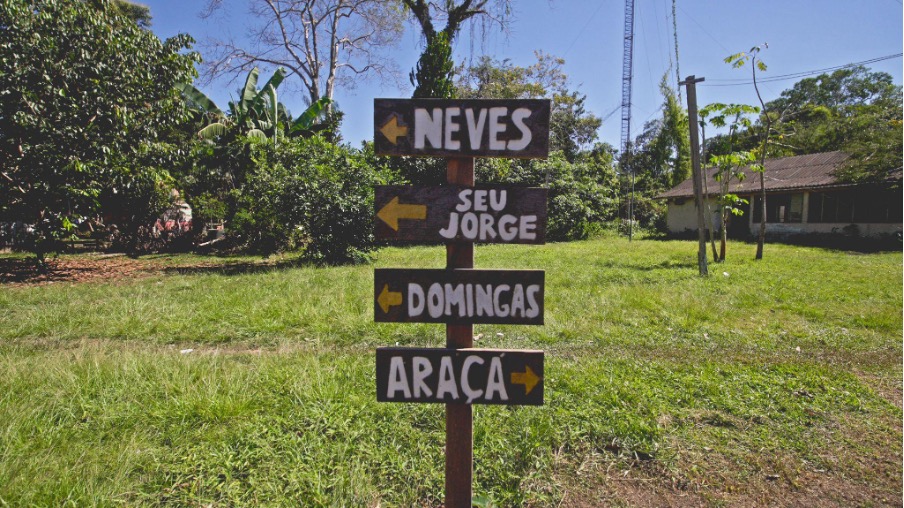 Sinalização da reserva